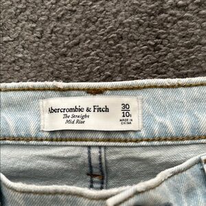 The straight mid rise jeans